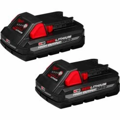 Brand new 😍 Milwaukee® 48-11-1837 M18® REDLITHIUM® High Output 3.0Ah Battery (2 Pack) 🌟