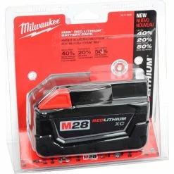 Promo ✔️ Milwaukee® 48-11-2830 Li-Ion M28 Battery 3Ah Extended Capacity 🎁