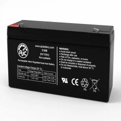 New ⭐ AJC Battery AJC® John Deere 90 Lawn and Garden Replacement Battery 10Ah, 6V, F1 🤩
