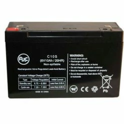 Cheapest ✔️ AJC Battery AJC® Universal Power Group CB 6120 6V 10Ah Lawn and Garden Battery 👍
