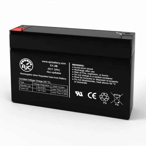 Deals ๐ฅฐ AJC Battery AJC® Gilson 12.5 Lawn and Garden Replacement Battery 1.3Ah, 6V, F1 ๐