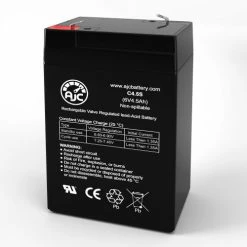Top 10 👏 AJC Battery AJC® Craftsman 25780 Lawn and Garden Replacement Battery 4.5Ah, 6V, F1 ❤️