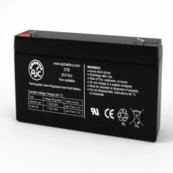Promo 🧨 AJC Battery AJC® Sears 256128 Lawn and Garden Replacement Battery 7Ah, 6V, F1 🤩