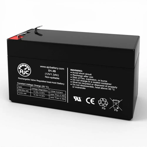 Wholesale โ AJC Battery AJC® Roper 532048068 Lawn and Garden Replacement Battery 1.3Ah, 12V, F1 ๐