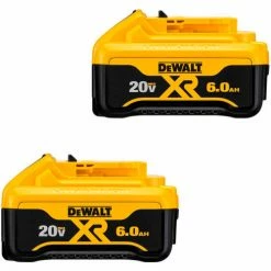 Coupon 🤩 DeWALT® DCB206-2 20V MAX 6.0Ah Li-Ion Battery (2-Pack) 🎉