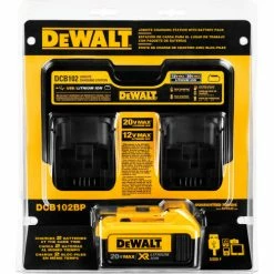 Deals 🔔 DeWALT® DCB102BP 20V MAX 4.0Ah Li-Ion Battery & 60 Minute Charger Kit 🛒