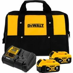 Budget 🤩 DeWALT® DCB205-2CK 20V MAX Starter Kit W/ (2-Pack) 5.0Ah Batteries, Charger & Bag 🛒