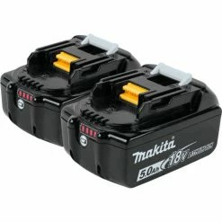 Best Sale 🔥 Makita® BL1850B-2 18V Li-Ion LXT Battery 5Ah Extended Capacity 2Pk 🎉
